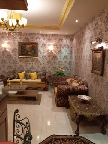 شقة فى مدينة الرحاب 60 م2 غربى للايجار مفروش كود 1108