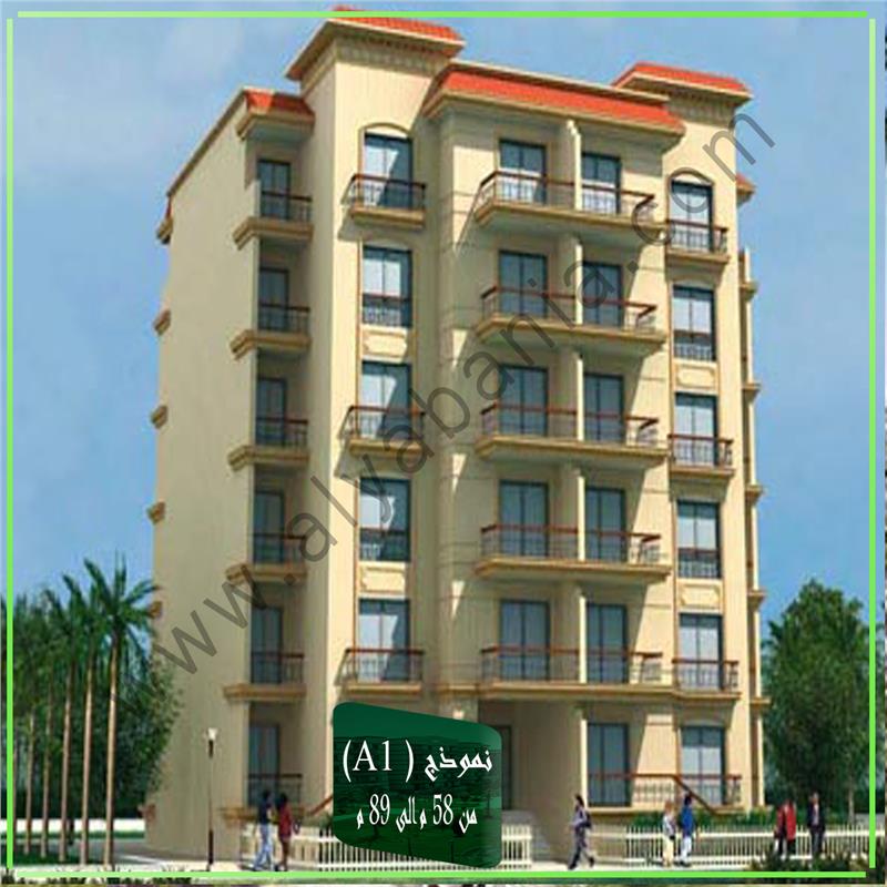 شقة فى مدينة الرحاب 82 م2 شرقى للايجار قانون جديد كود 53678