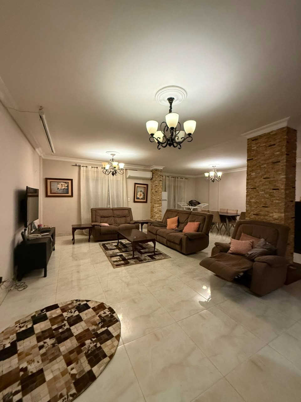 شقة فى مدينة الرحاب 90 م2 بحرى للايجار مفروش كود 53184